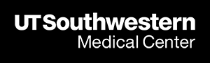 UT Southwestern Logo white for use with dark backgrounds