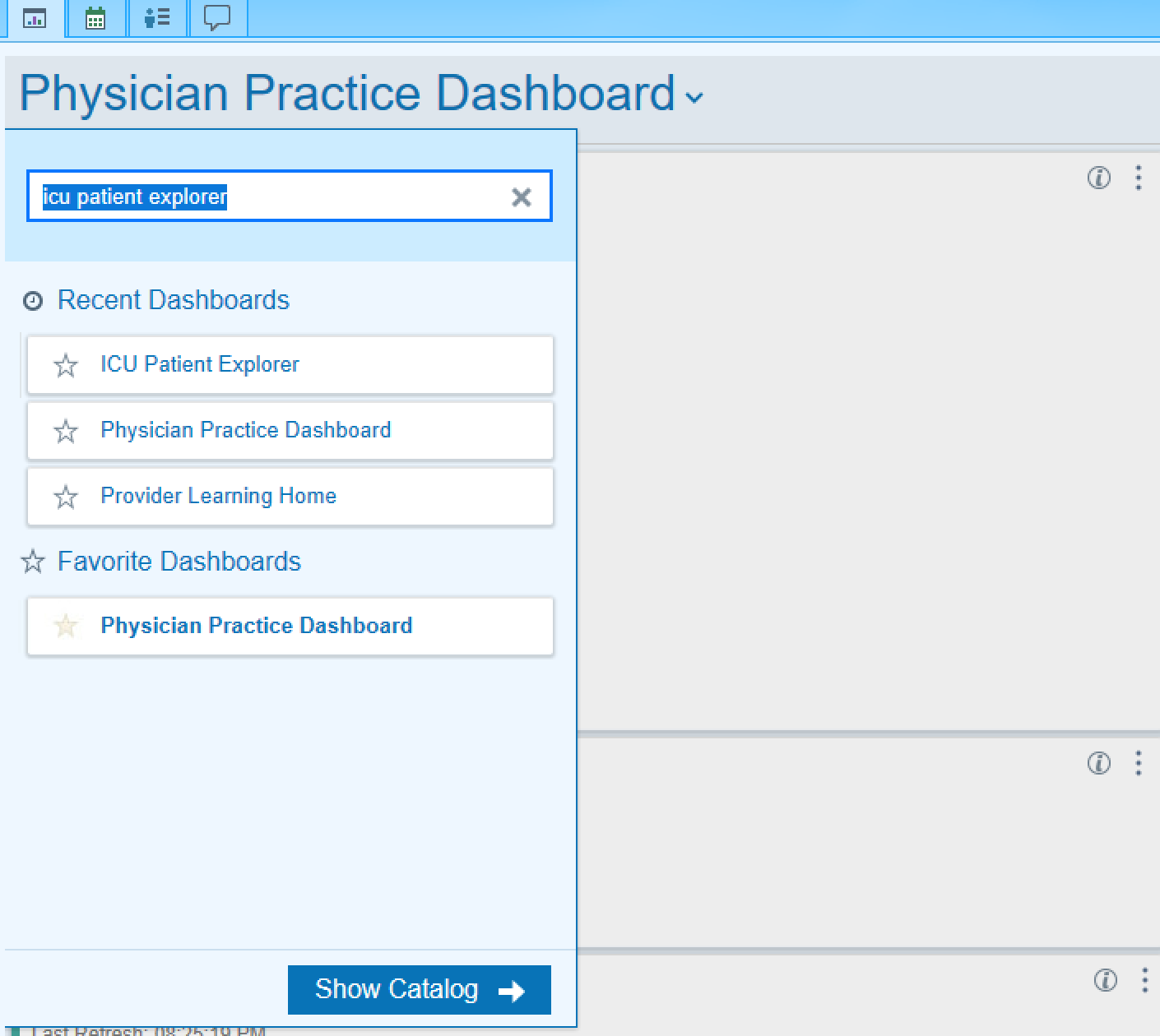 Physician Practice Dashhboard